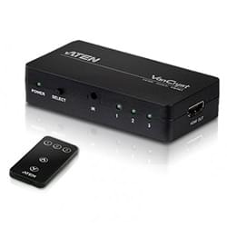 Aten Commutateur HDMI - 3 Entrées/1 Sortie/Téléc VS381