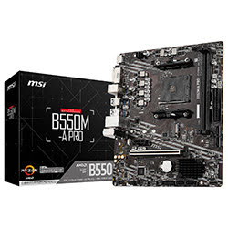 MSI B550M-A PRO - B550/AM4/mATX