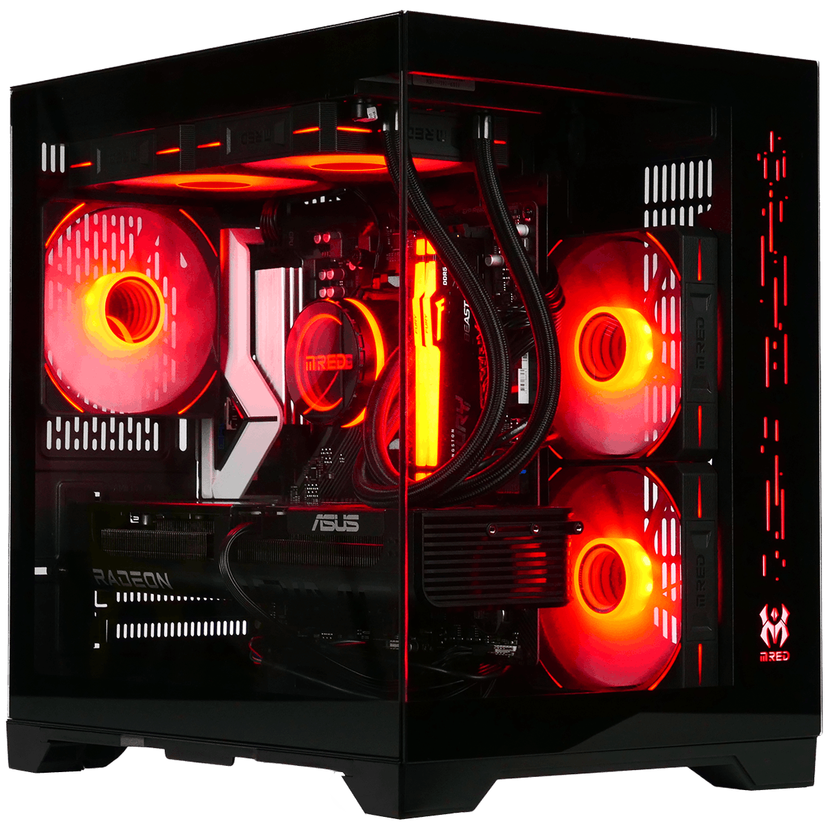 Cybertek CRIMSON - R7-8700F/9060XT-16Go/32Go/1To (PCG-10603083) - Achat / Vente PC Fixe sur Cybertek.fr - 0