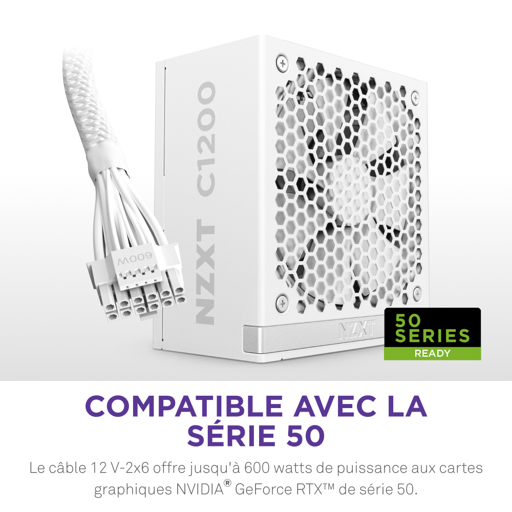 NZXT 80+ Gold (1200W) - Alimentation NZXT - Cybertek.fr - 9