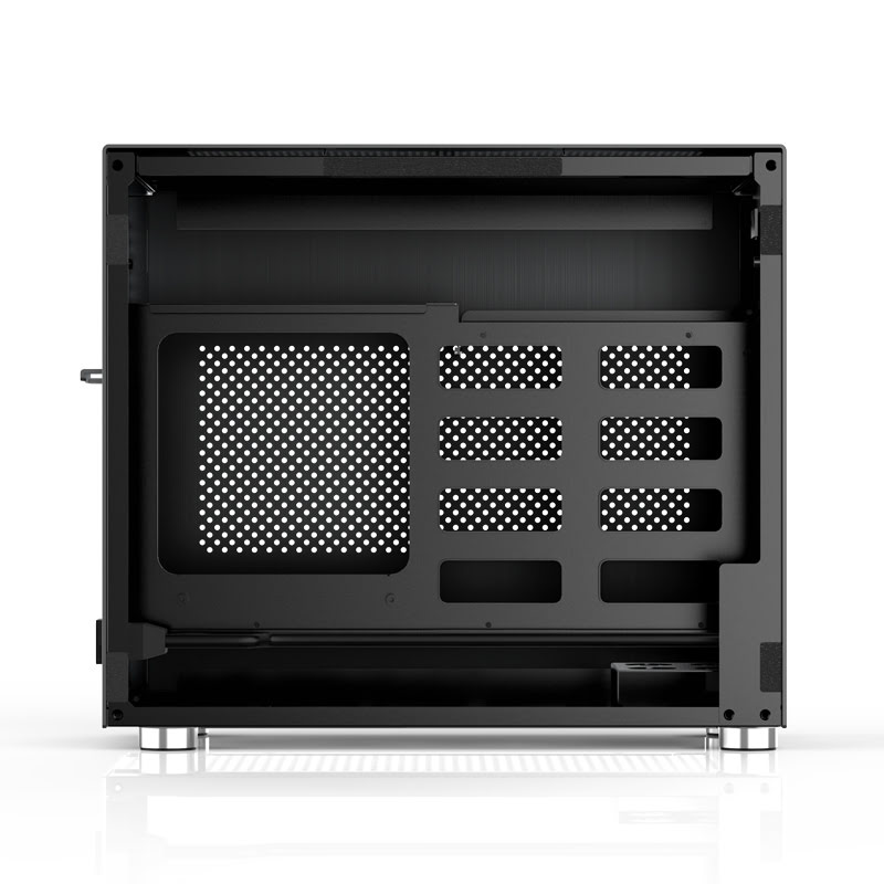 Boîtier PC Jonsbo V10 TG Black - mT/Sans Alim/ITX