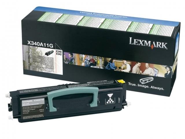 Consommable imprimante Lexmark Toner Noir LRP 2500p - X340A11G
