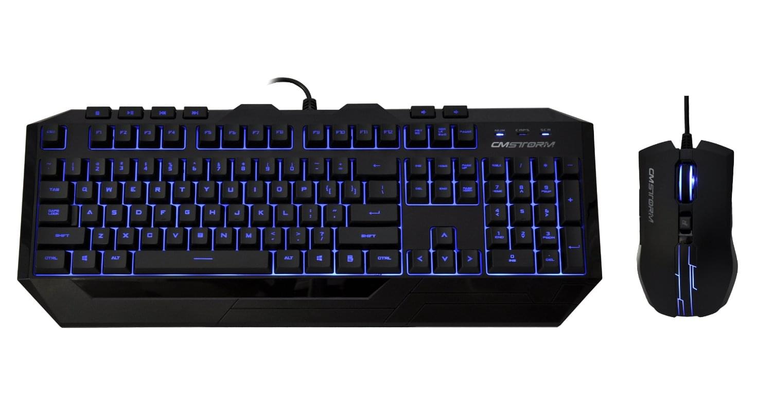 Cooler Master Devastator Blue - Pack Clavier/Souris - Cybertek.fr - 0