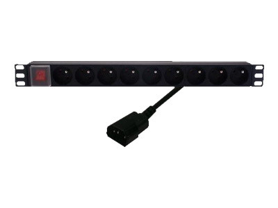 MCL Samar Réglette électrique rackable 9 prises + terre 16A (9A/RE-9) - Achat / Vente Réseau divers sur Cybertek.fr - 0