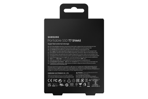 Samsung T7 SHIELD 2To Black (MU-PE2T0S/EU) - Achat / Vente Disque SSD externe sur Cybertek.fr - 7