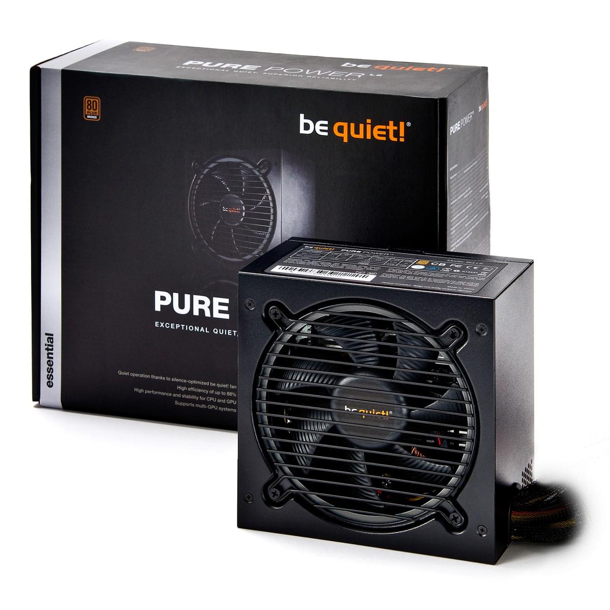 Be Quiet! ATX 500W Pure Power L8 BN223 (BN223) - Achat / Vente Alimentation sur Cybertek.fr - 0