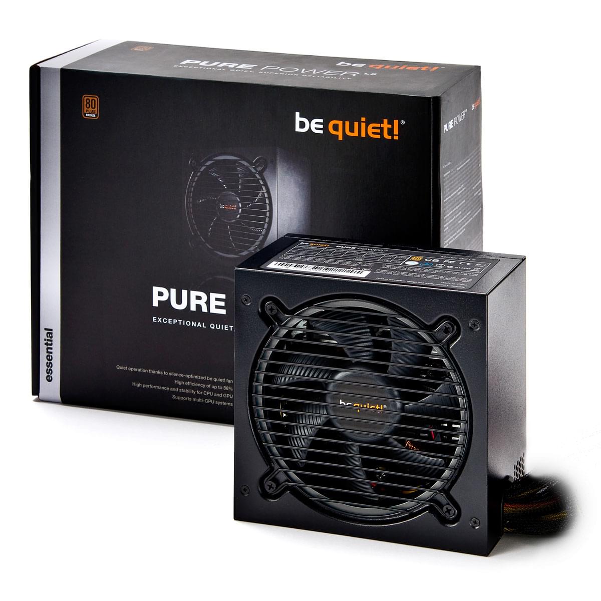 be quiet! ATX 500W Pure Power L8 BN223 (BN223) - Achat / Vente Alimentation sur Cybertek.fr - 0