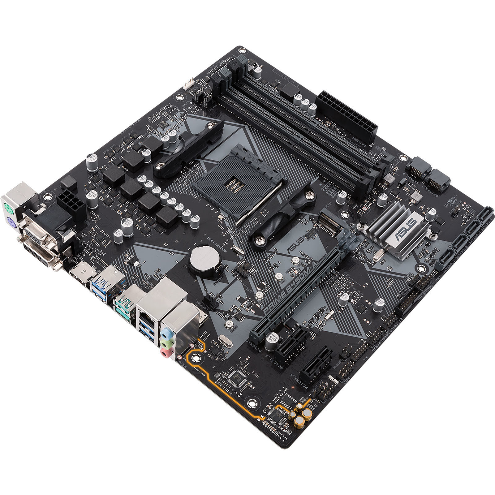 Asus PRIME B450M-A Micro-ATX  - Carte mère Asus - Cybertek.fr - 2