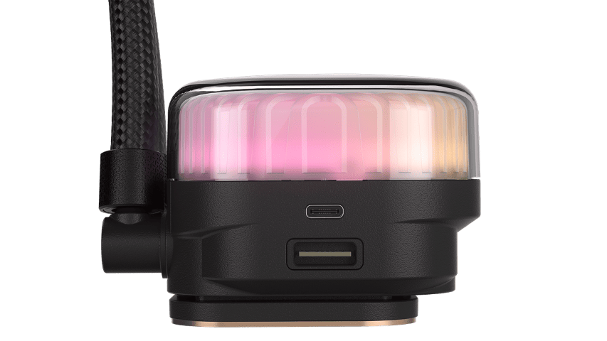 Corsair iCUE LINK TITAN II 360 RX RGB - 360mm - Noir - Watercooling - 8