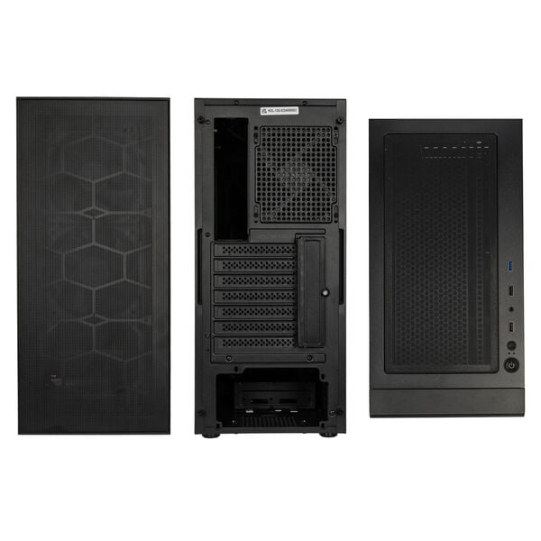 Kolink Observatory HF Mesh PWM Noir - Boîtier PC Kolink - 1