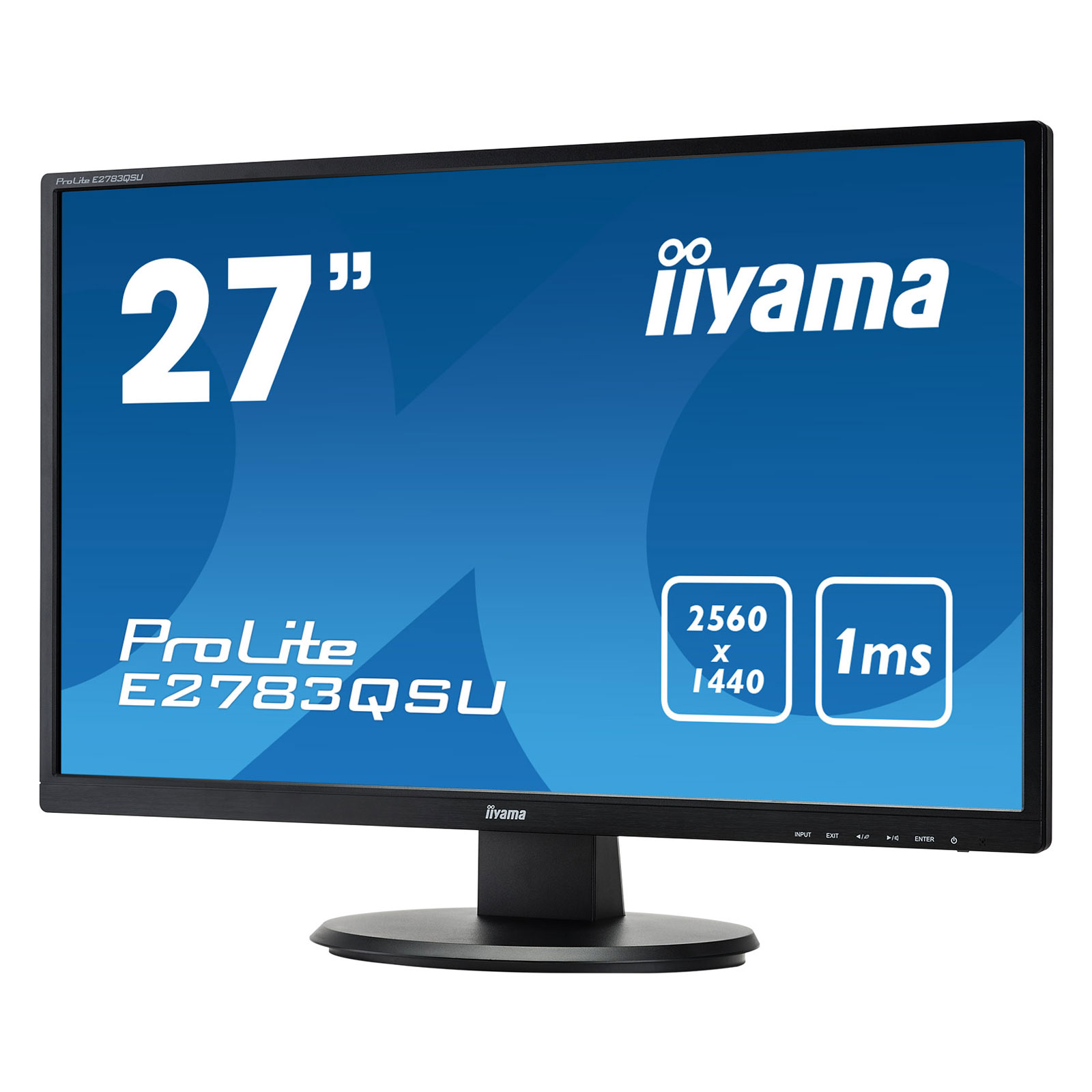 Iiyama 27 pouces  E2783QSU-B1 -- - Ecran PC Iiyama - Cybertek.fr - 3