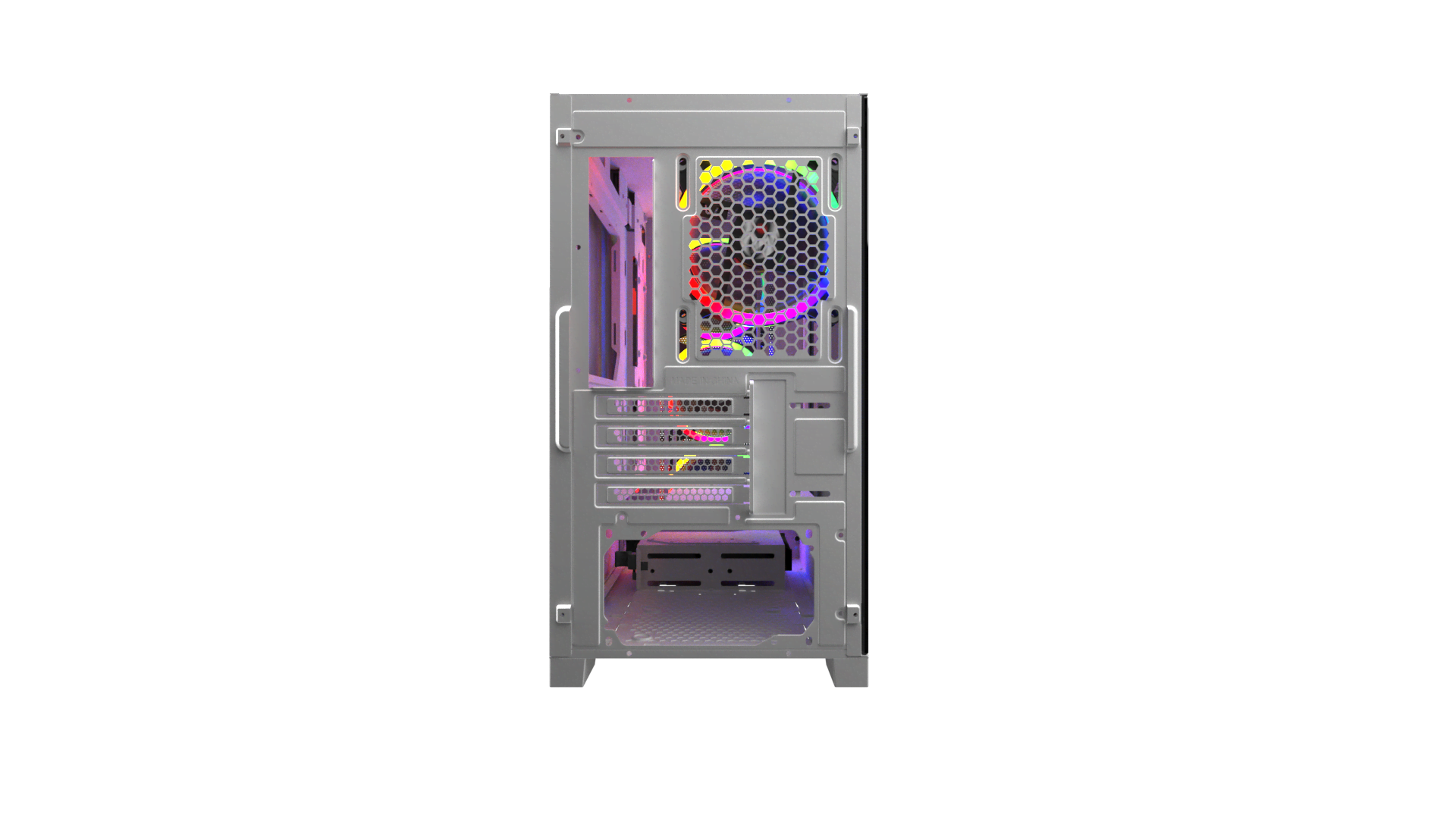 M.RED StarDust Mini Blanc ARGB Blanc - Boîtier PC M.RED - 7