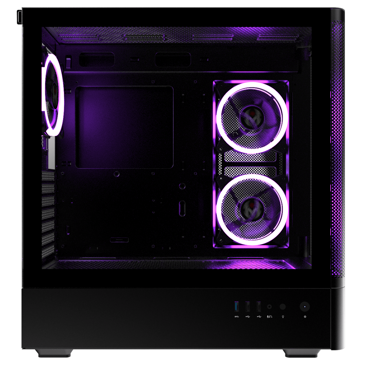 M.RED BlackBird ARGB Noir - Boîtier PC M.RED - Cybertek.fr - 1