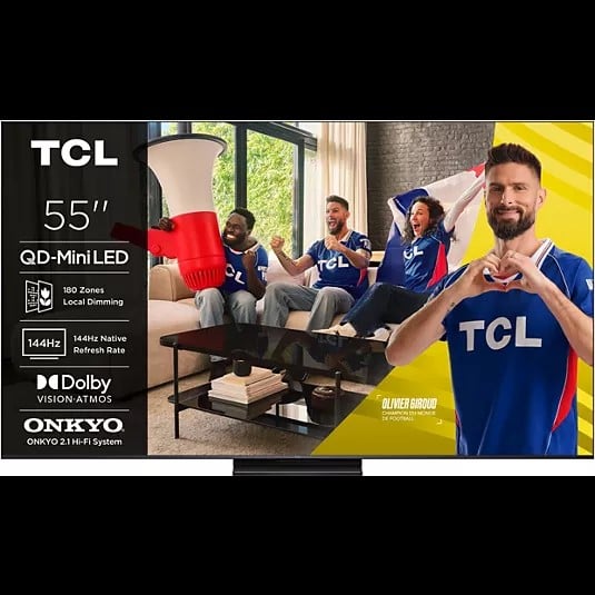 TCL 55C69K 55"QLED 4K/144Hz/Google TV/Wifi/BT/FS PP - TV TCL - 0