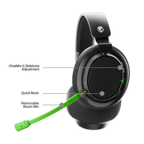 Skullcandy SLYR Pro Wireless  Vert - Micro-casque - Cybertek.fr - 3
