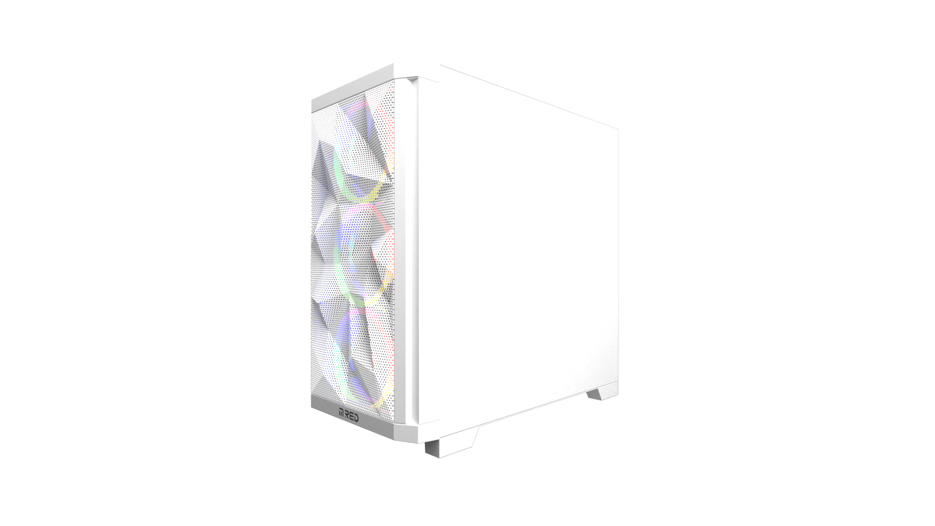 M.RED Radiant.X White Blanc - Boîtier PC M.RED 