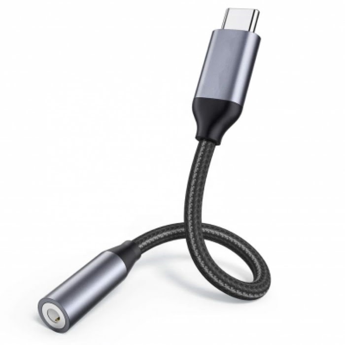 USB-C vers Jack femelle 3.5mm - Connectique TV/Hifi/Video - 0
