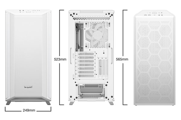 Be Quiet! Dark Base 701 Blanc Blanc - Boîtier PC Be Quiet! - 1