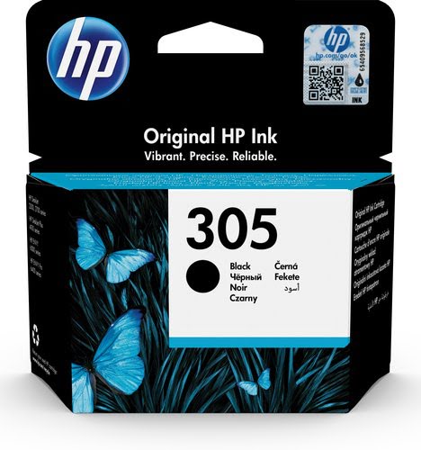 image produit HP Cartouche 305 Noire - 3YM61AE Cybertek