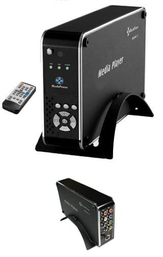 MaxBox-X Media Player 2.5" USB2.0 Alu Noir - Cybertek.fr - 0