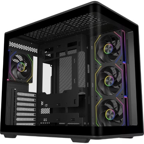Cooler Master Elite 600 ARGB Noir (4 fan) Noir - Boîtier PC - 0