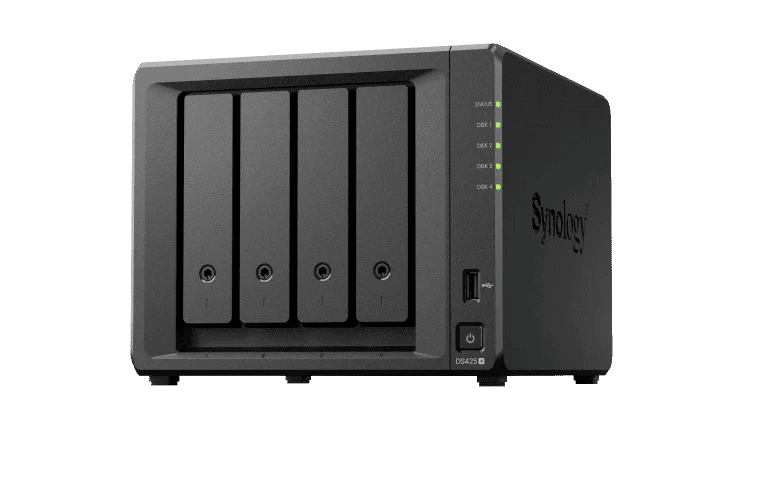 Synology DS425+ - 4 Baies avec 4 disques de 4To RED Plus - Serveur NAS - 3