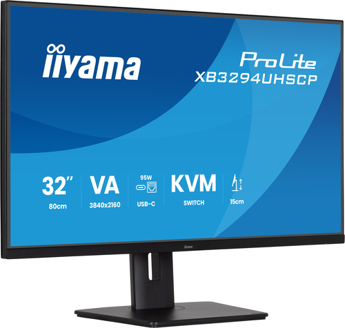 Iiyama 32 pouces  XB3294UHSCP-B1 - Ecran PC Iiyama - Cybertek.fr - 1