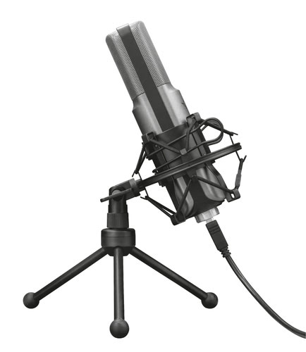 Trust Microphone Streaming Lance - Noir/USB/Trépied (22614 --) - Achat / Vente Accessoire Streaming / Vlogging  sur Cybertek.fr - 2