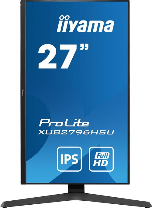 Iiyama 27 pouces  XUB2796HSU-B1-- - Ecran PC Iiyama - Cybertek.fr - 3