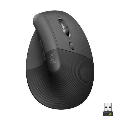 Logitech Lift Ergonomique Silencieuse - Souris PC Logitech - 0