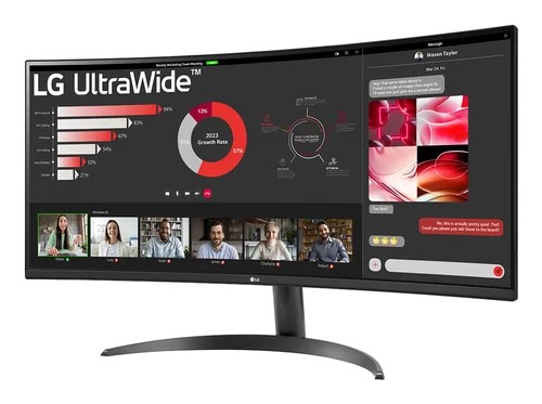 LG 34 pouces  34WR50QK-B + 1001120 - Ecran PC LG - Cybertek.fr - 4