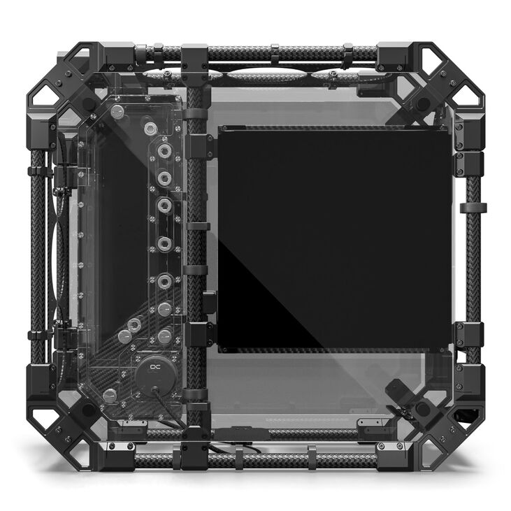 Alphacool Apex Pro Skeleton Carbon Noir - Boîtier PC Alphacool - 4