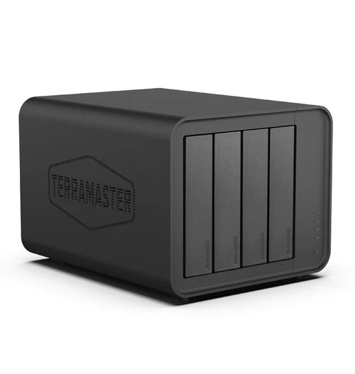 TerraMaster D4-320 - 4 baies - Noir - Boîtier externe - 2
