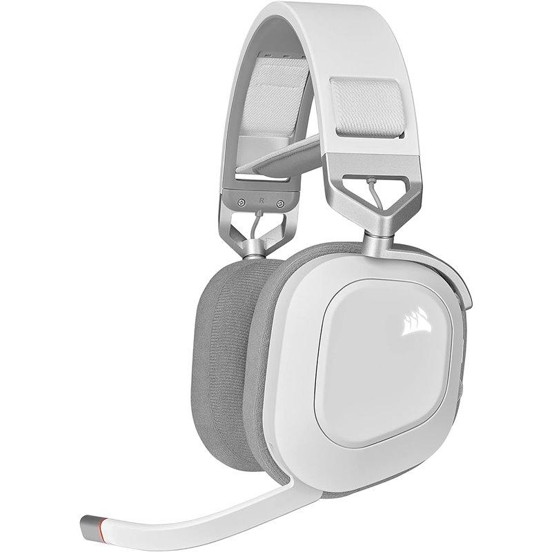 Corsair HS80 MAX Wireless Blanc 7.1 Surround Blanc - Micro-casque - 5