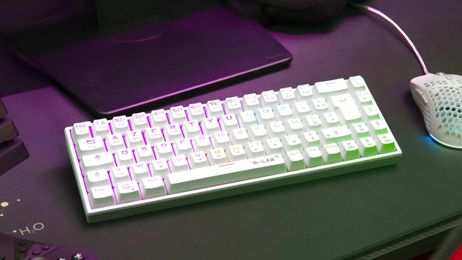 The G-LAB Keyz Titanium 65% - Clavier PC The G-LAB - Cybertek.fr - 4