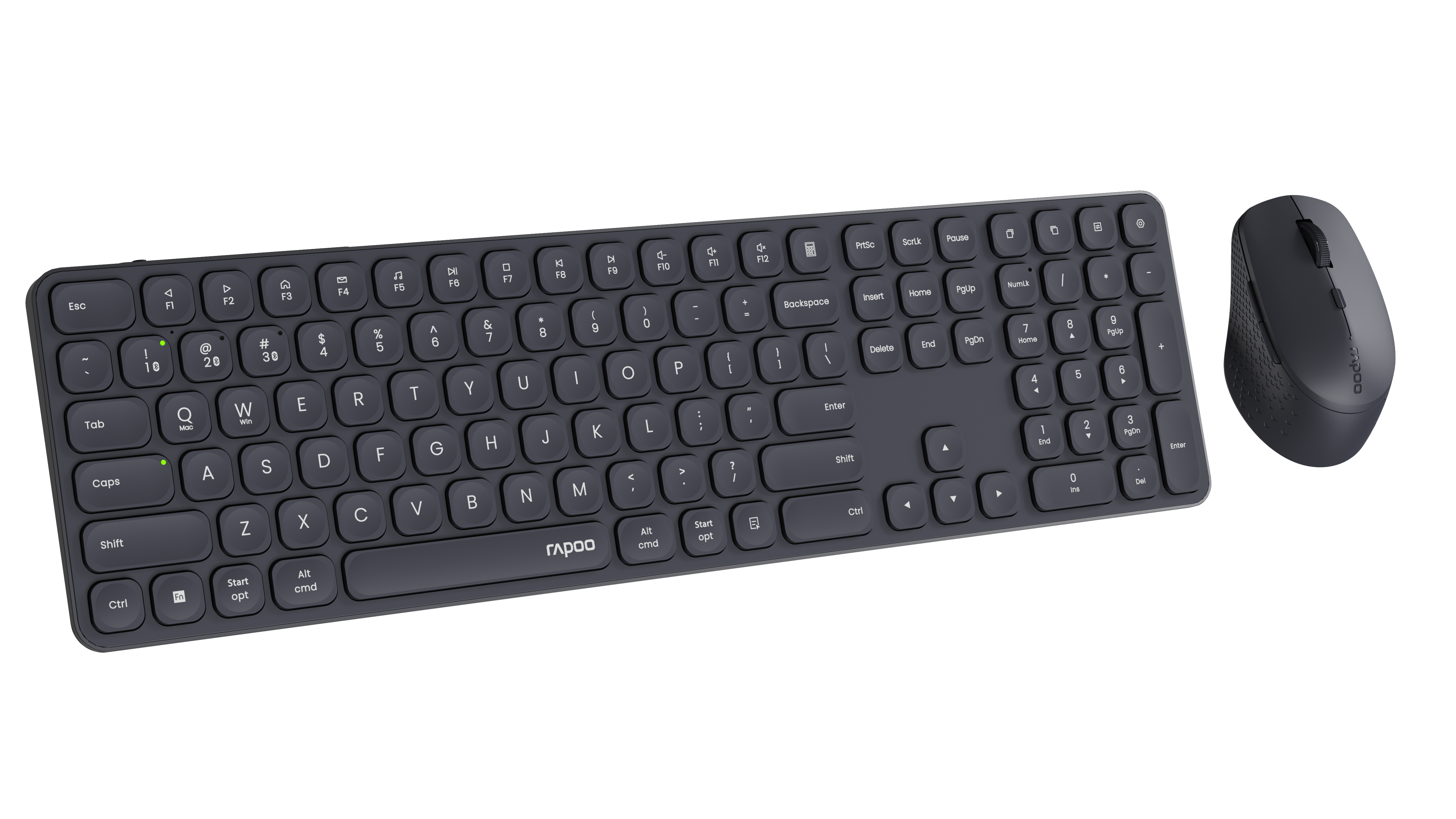 Rapoo 9810M - Pack Clavier/Souris - Cybertek.fr - 4