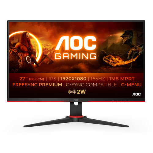 AOC 27 pouces  27G2SPAE/BK - Ecran PC AOC - Cybertek.fr - 0