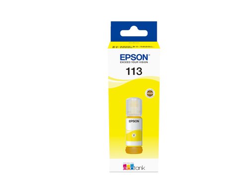 image produit Epson Flacon EcoTank 113 Jaune Cybertek