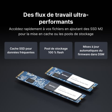 Synology DS425+ - 4 Baies  - Serveur NAS Synology - Cybertek.fr - 4