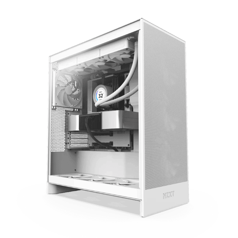 NZXT H7 Flow Blanc Blanc - Boîtier PC NZXT - Cybertek.fr - 4