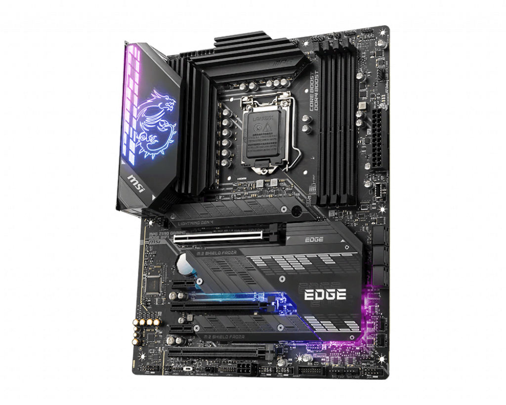 MSI MPG Z590 GAMING EDGE WiFi ATX  - Carte mère MSI - Cybertek.fr - 2