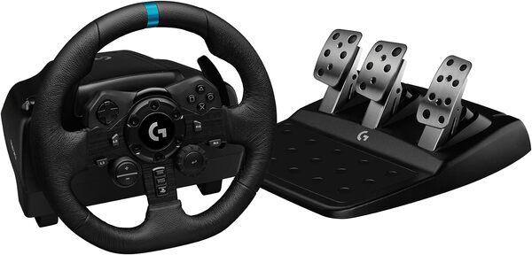 Logitech G923 Racing Wheel & Pedals PC et Playsation Edition (941-000149) - Achat / Vente Base de volant Simracing sur Cybertek.fr - 0