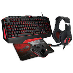 Spirit Of Gamer PRO-MKH3 (Clavier+Souris+Tapis+Casque)