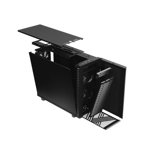 Fractal Design Fractal Design Define 7 Black Midi-Tower  - Boîtier PC - 30