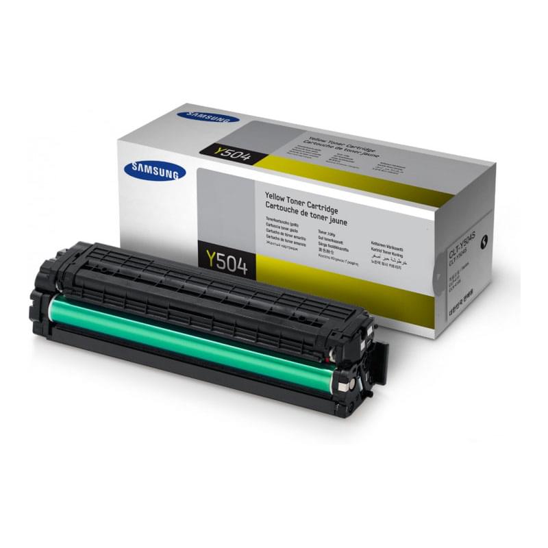 Toner Jaune CLT-Y504S pour imprimante Laser Samsung - 0