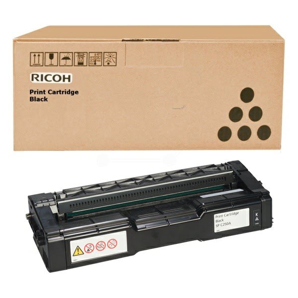 Toner Noir Type SPC 6500 pages - 407716 pour imprimante Laser Ricoh - 0