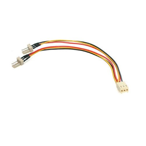 Doubleur Alimentation pour ventilateur 3 pins 15cm - Connectique PC - 0