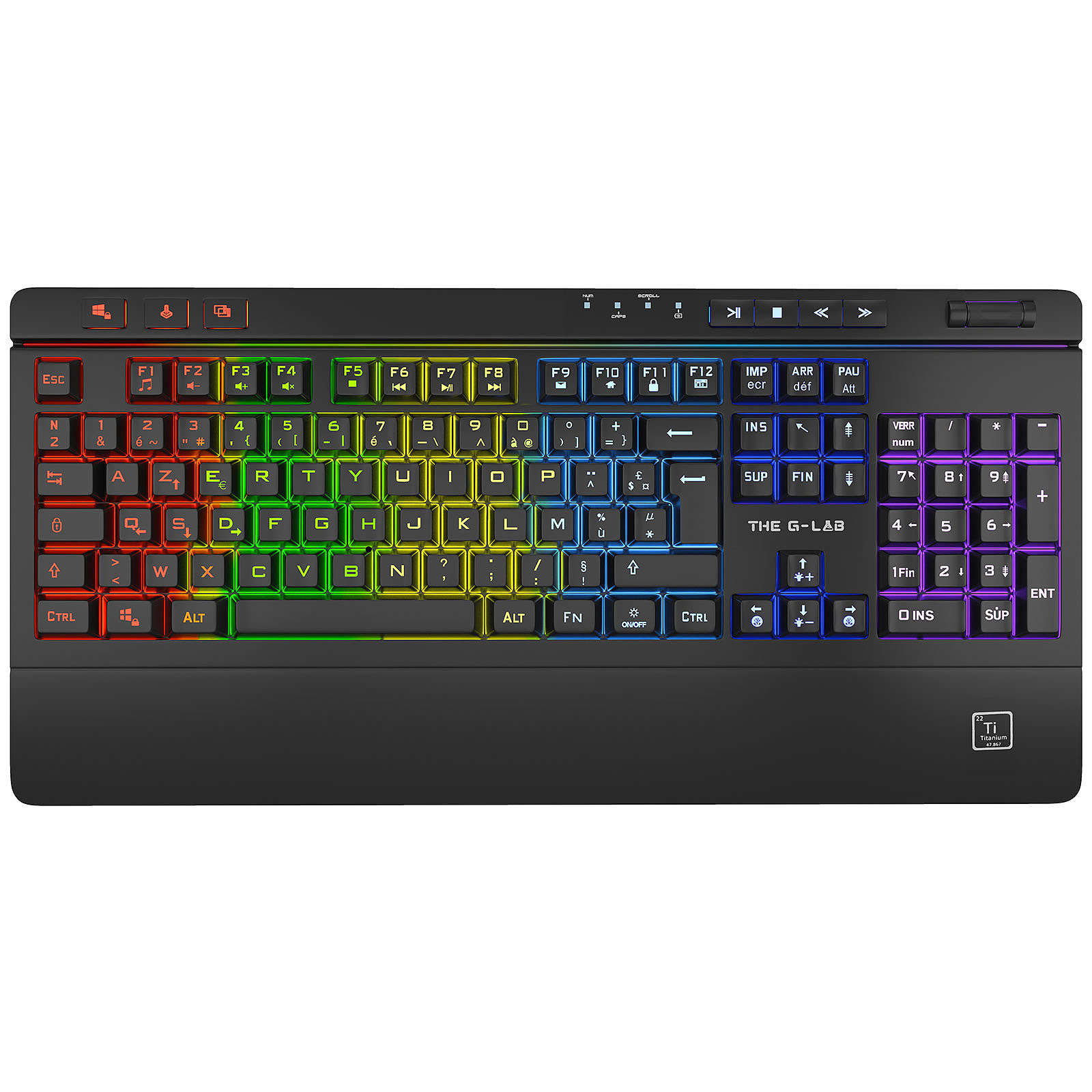 The G-LAB Keyz Titanium - Clavier PC The G-LAB - Cybertek.fr - 0