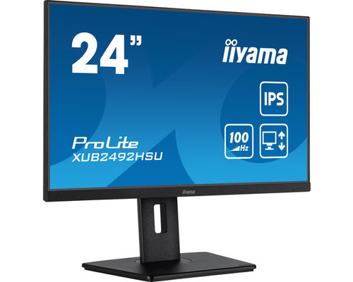 Iiyama 24"  XUB2492HSU-B6 - Ecran PC Iiyama - Cybertek.fr - 1