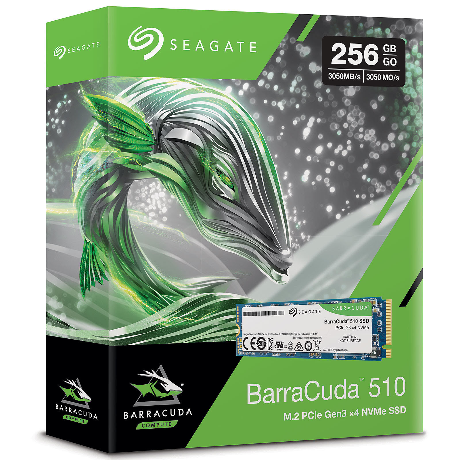 Seagate ZP256CM30041  M.2 - Disque SSD Seagate - Cybertek.fr - 1